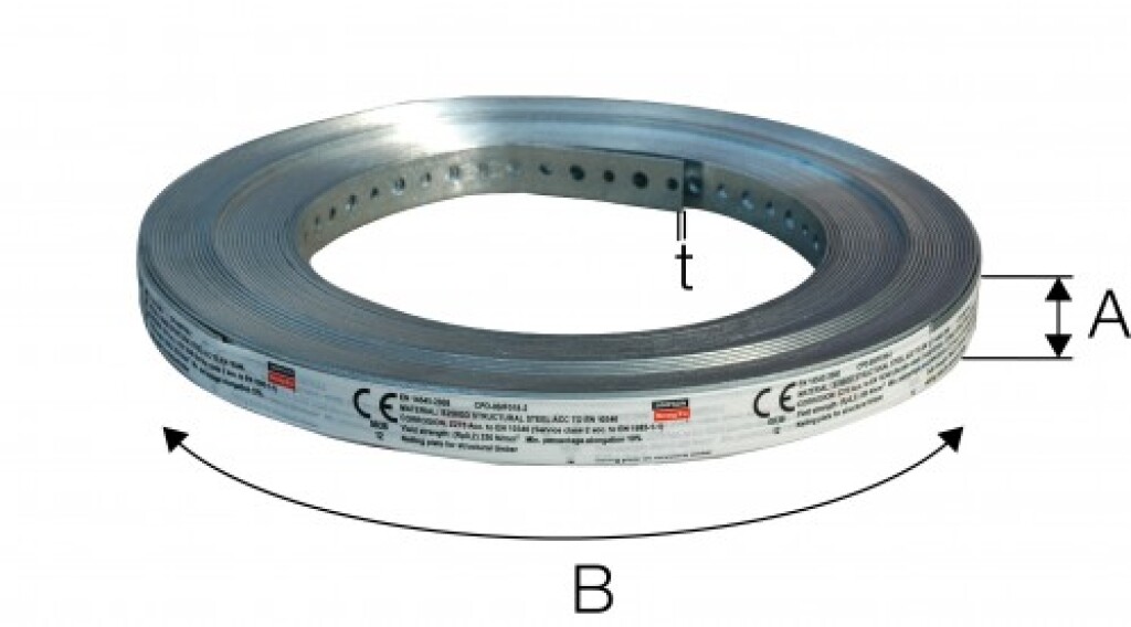 Lochbänder  20 x 1,0  10 mtr. BAN102010